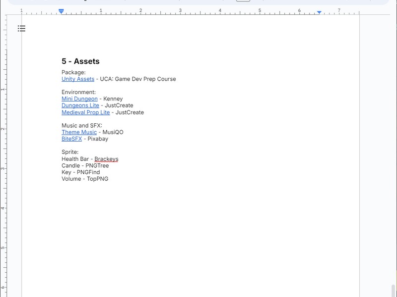 Assets Documentation
