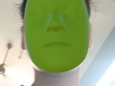 AR face mask