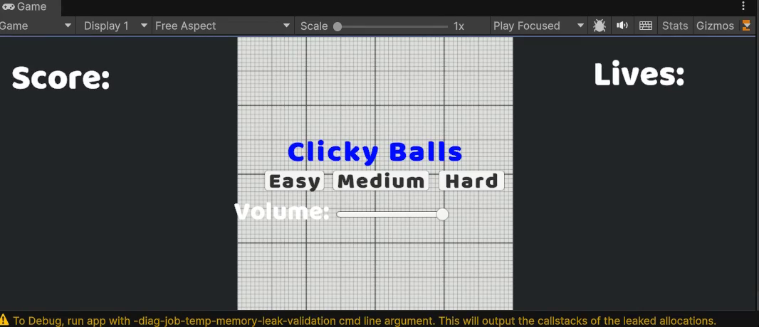Clicky Balls