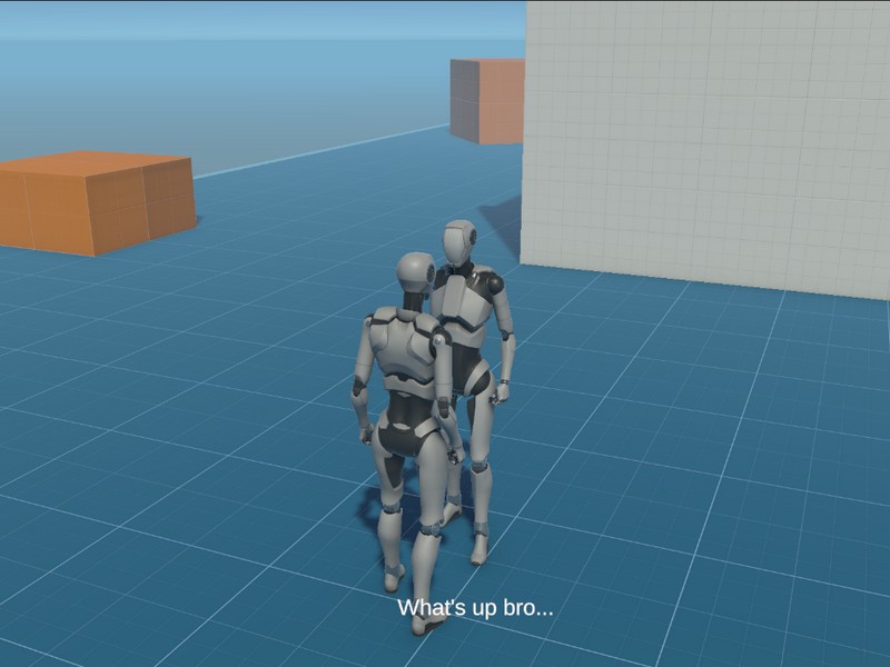 Working in Interactions with objects